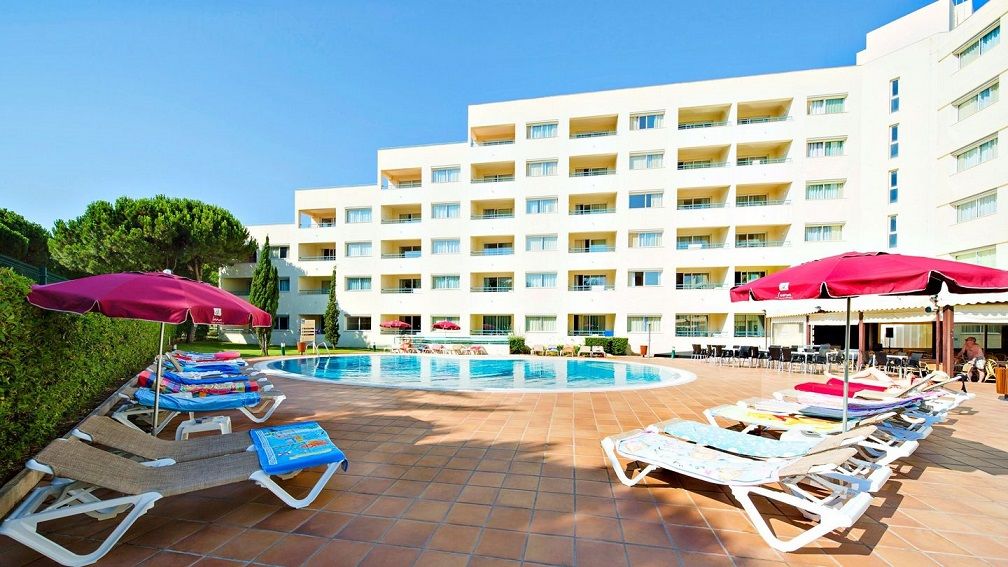 The Patio Suite Hotel Albufeira Exteriér fotografie